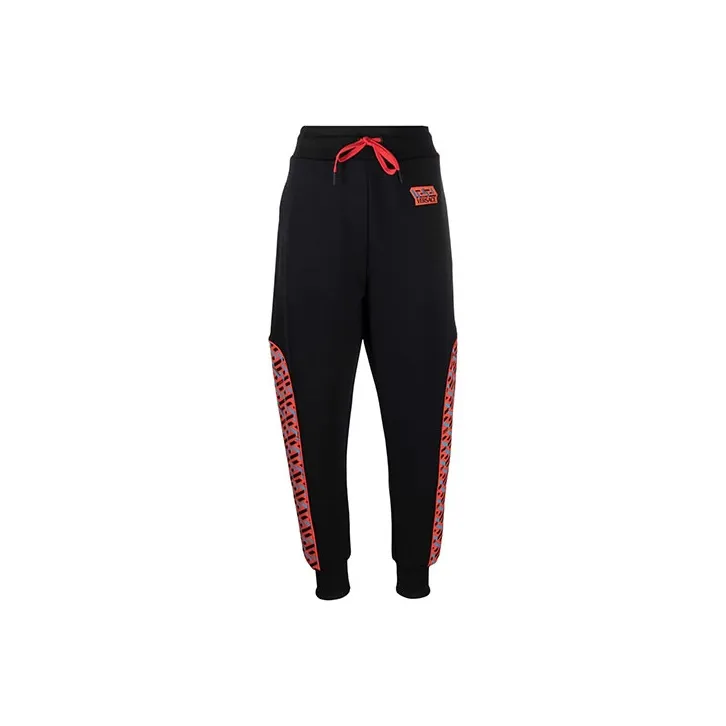 VERSACE Knitted Sweatpants Women's Black-0