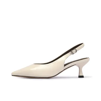 GOLDLION Flared Heel High Heels 5CM Women's