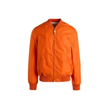 MANIFATTURA CECCARELLI SS25 Bomber Jacket Jackets & Coats Men's Orange