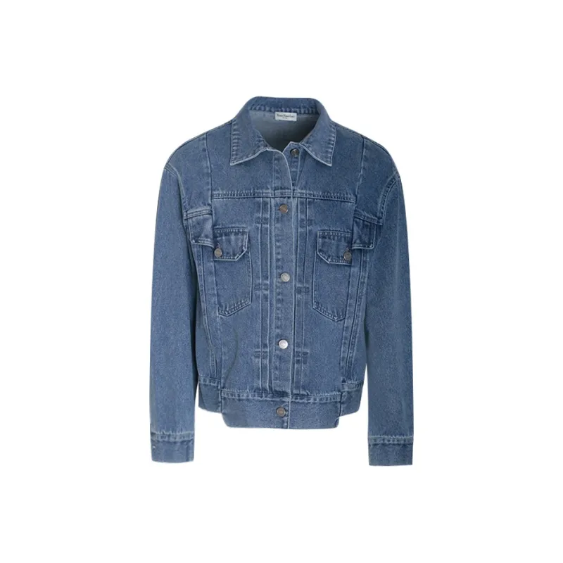 Little Pull Denim Jacket Women's Denim Blue-0