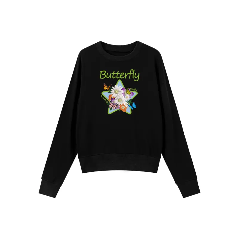 Oudifu Sweatshirts Women's-3