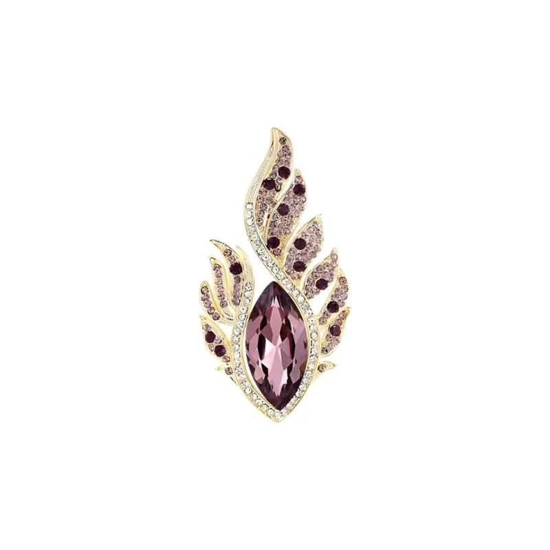 PUENTE Austrian Crystal Brooches Women's-3