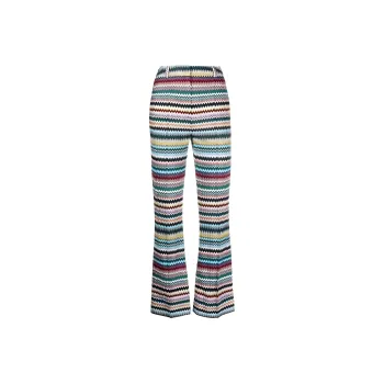 MISSONI Flared Pants Moderate Pants All Spring And Fall Women's Multicolor