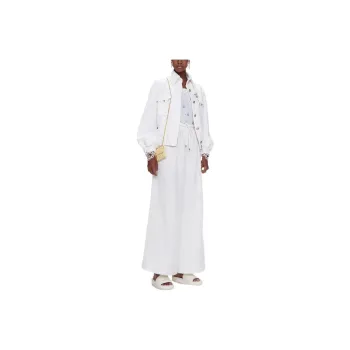 CHANEL Casual Pants Women's White