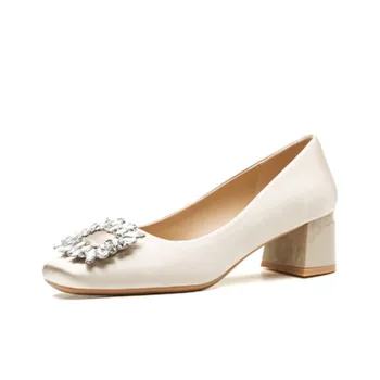 Lan Miao Chunky Heel High Heels Women's