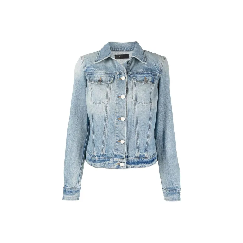 AMIRI Strong Shoulder Trucker 'Clay Indigo'-0