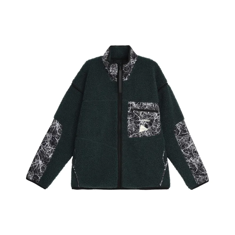 And Wander X Adidas Velvet Jackets Women's Green-0