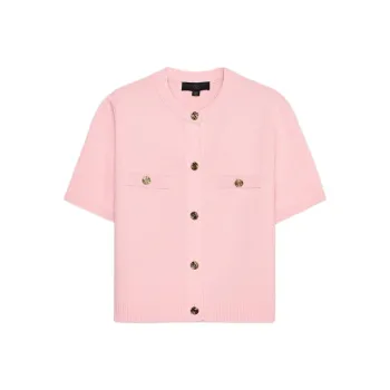 ZARA Knitwear Women's Light Pink Red
