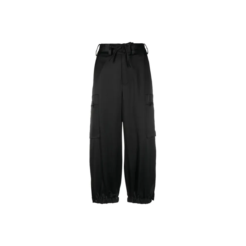 Y 3 Casual Pants Women's Black-0
