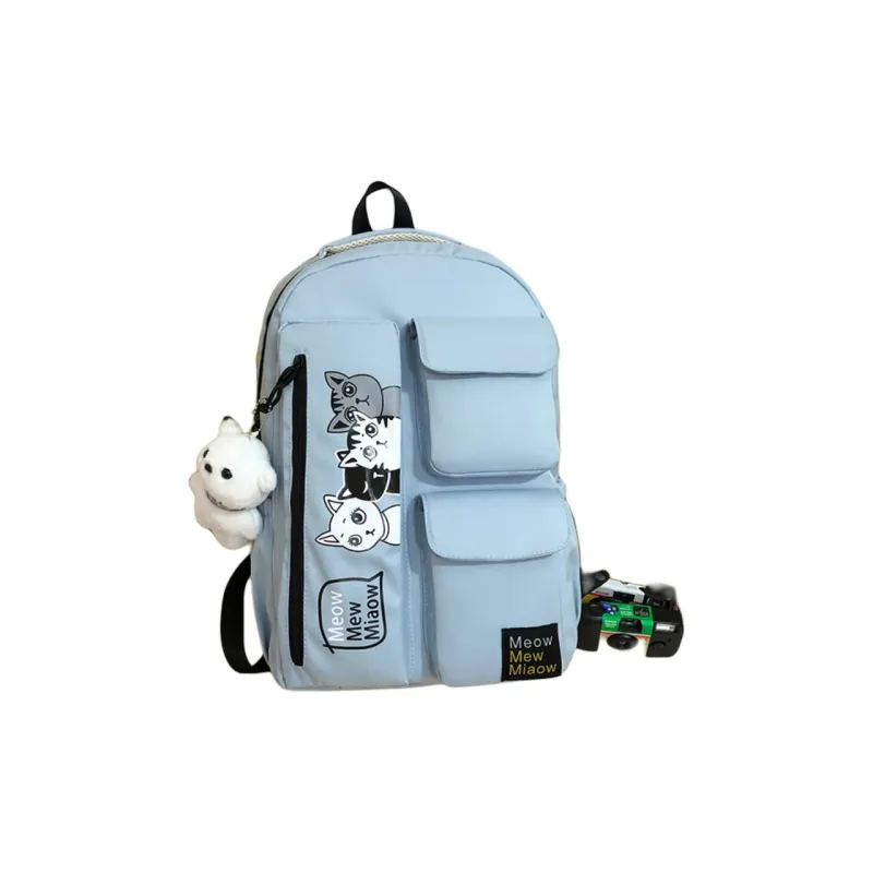 SUN EARTH &U Oxford Backpack Regular Unisex Multicolor-3