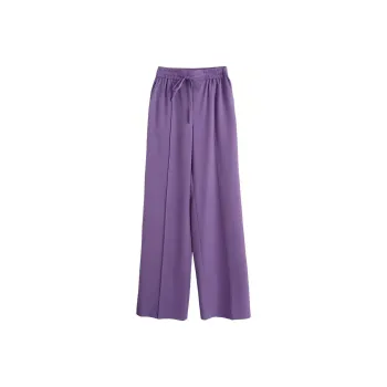 Olrain Casual Pants Women's Purple
