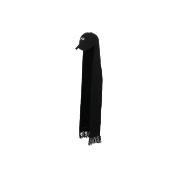 Y 3 Wool Baseball Caps Women's Black