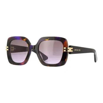 DIOR Acetate Square Sunglasses Unisex Tortoiseshell