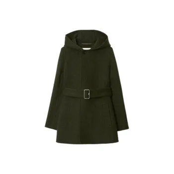 Burberry FW23 Coat Women's Dark Olive