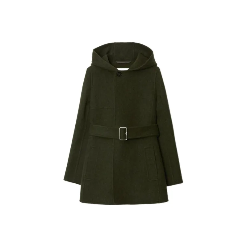 Burberry FW23 Coat Women's Dark Olive-0