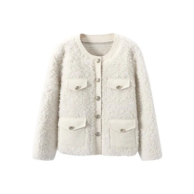 BASIC HOUSE Cropped Coats Women's-2