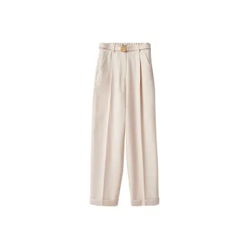 MIU MIU Belted Wool Trousers