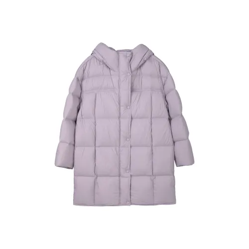 Fstudio Korean Commute Essential 90 Fill Power White Duck Down Long Warm Down Jacket Women's