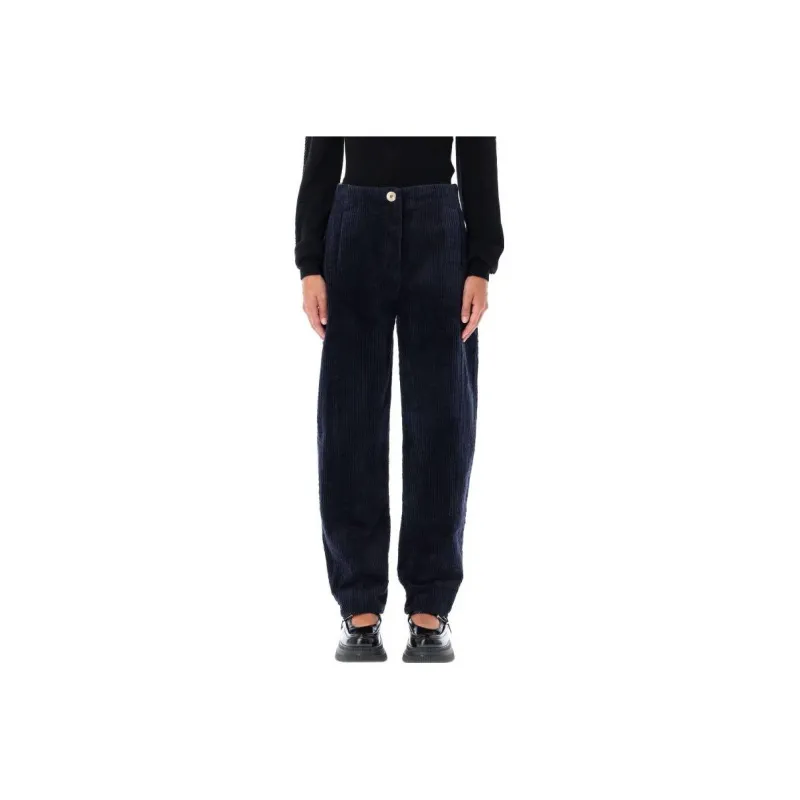 GANNI Corduroy Tapered Pants-0