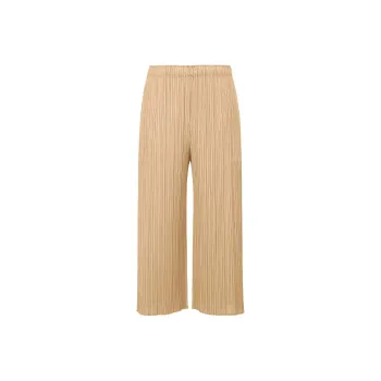 PLEATS PLEASE ISSEY MIYAKE Mc August Pants 'Beige'