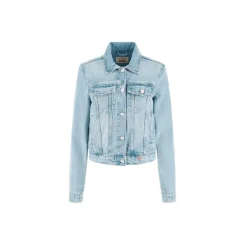 GUESS Denim Jacket Women's Light Blue