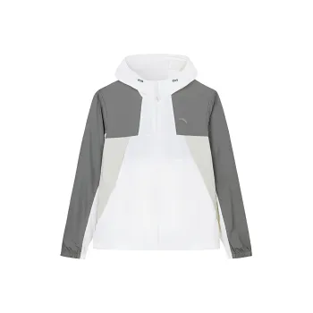 Anta Outdoor Collection UV Protection Sun Protection Clothing Women's Dark Brown Gray/Turquoise White