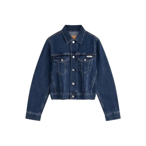CALVIN KLEIN Denim Jacket Women's Denim Blue