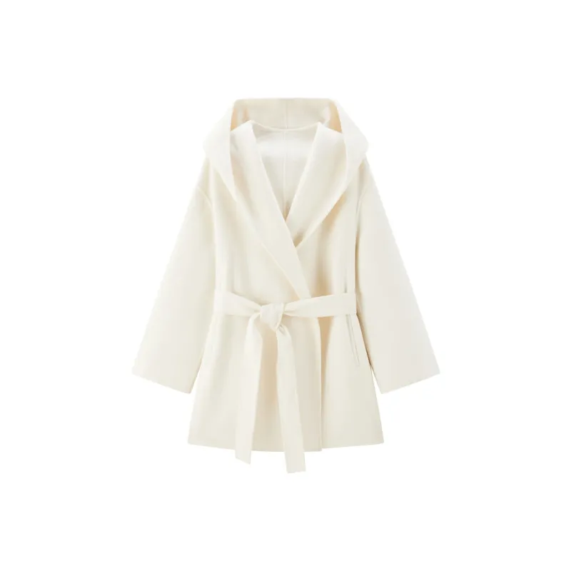 LEDIN Coats Women's Snow White-0