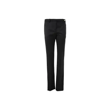 VERSACE Medusa Plaque Straight Leg Pants