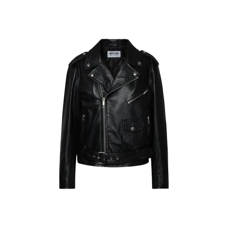 MOSCHINO Leather Jacket-0