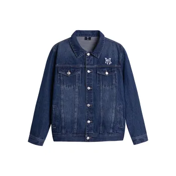 Pnj Denim Jackets Unisex Blue