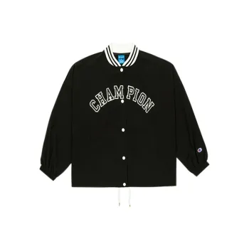 Champion Baseball Jacket Japan Version Women's Black