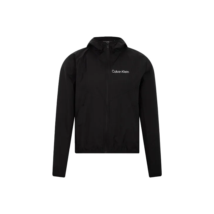 CK/Calvin Klein Cropped Coat Women's Black-0