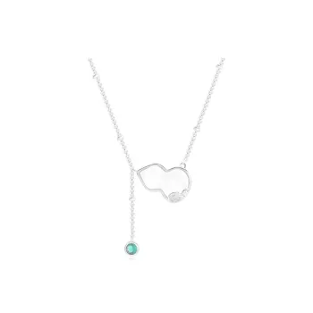 TIANJUE Natural Chalcedony Necklaces Unisex