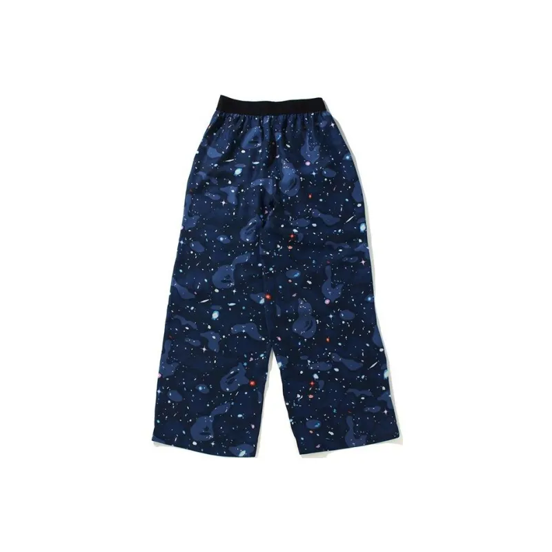 A BATHING APE Casual Pants Women's Dark Blue-0
