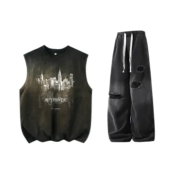 URBAN AUTHENTIC Casual Sportswear Unisex
