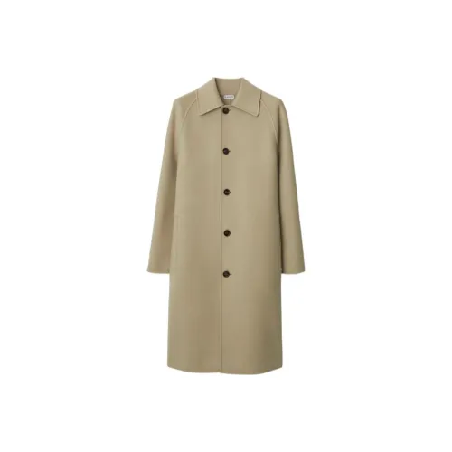 Burberry Car Wool Midi Coat