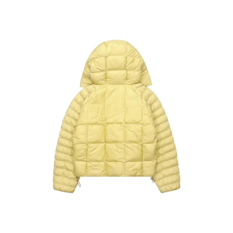 Nike Puffer Jacket Women's Yellow-4