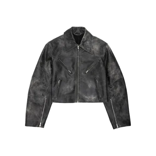 Helmut Lang Leather Jackets Women's Black