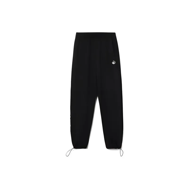 LiNing Disney Knitted Sweatpants Women's Black-0