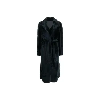 Yves Salomon Long Reversible Shearling Coat