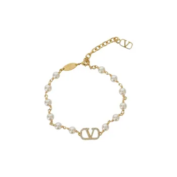 Valentino Brass Bracelets Unisex Gold
