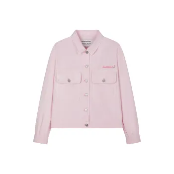 Teenie Weenie Cropped Coats Women's Pink