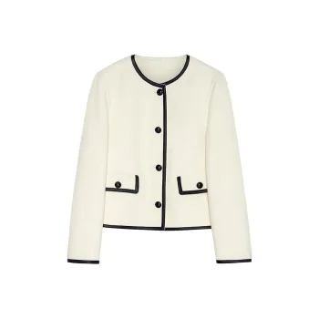 DKNY Coats Women's White