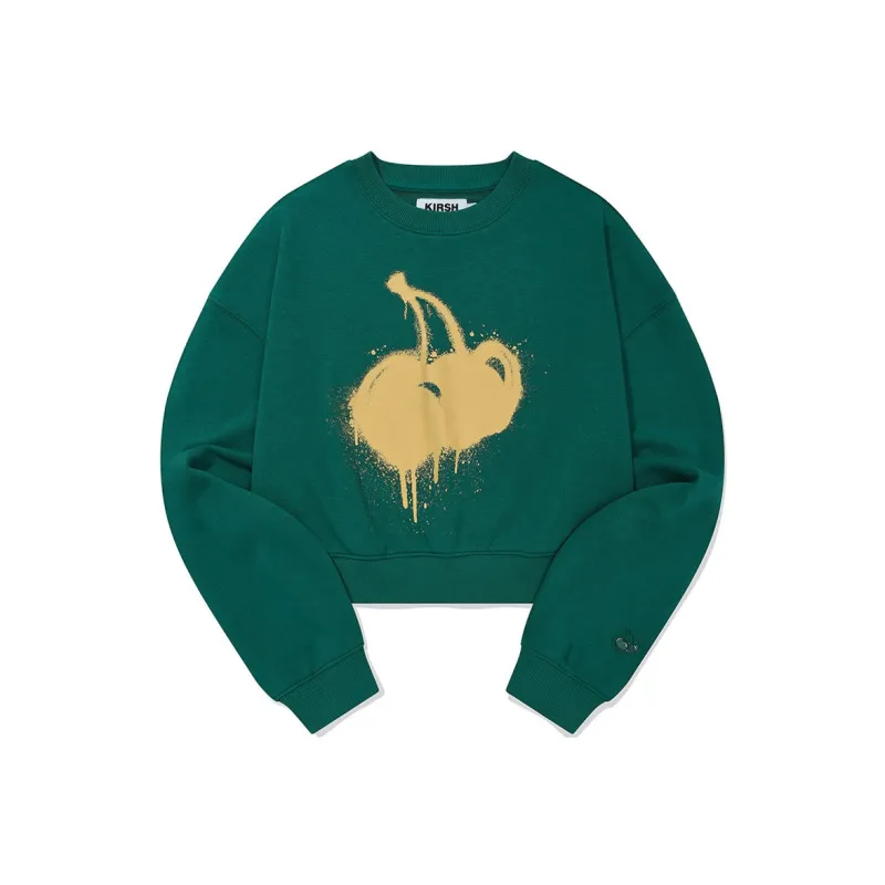 Kirsh SS25 Sweatshirt Women's Dark Green-0