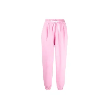 MIU MIU Knitted Sweatpants Women's Pink