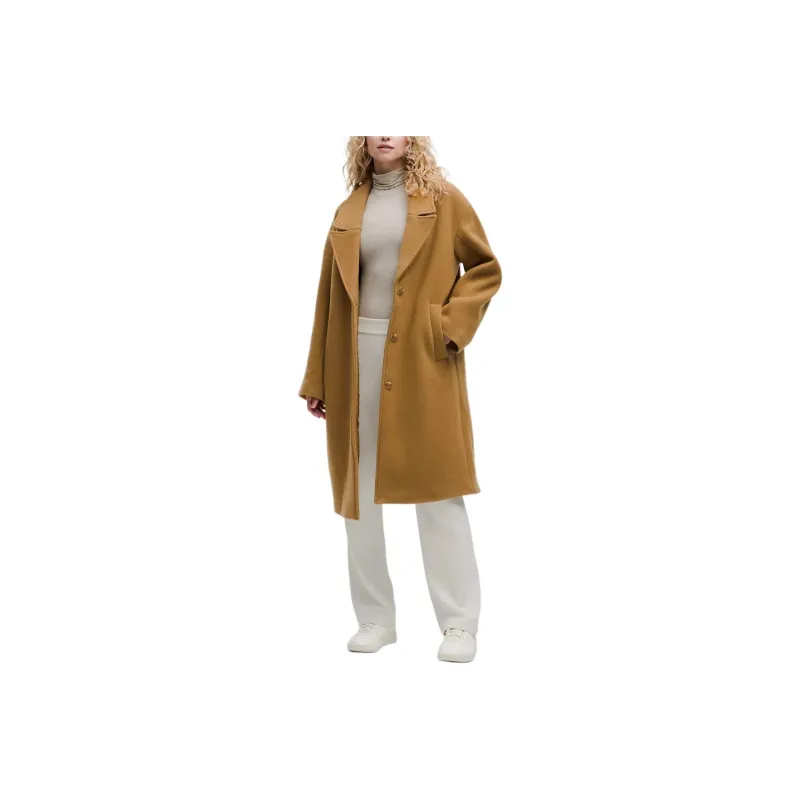 Lululemon Relaxed Fit Coats Women's Black-2