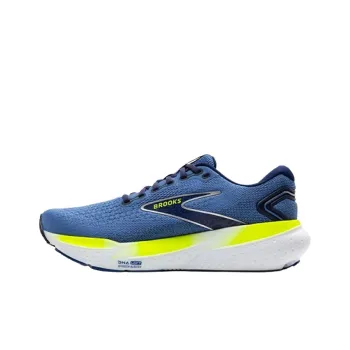 Brooks Glycerin 21 Cushioning Support Abrasion Resistant Low Top Running Shoes Men's Blue