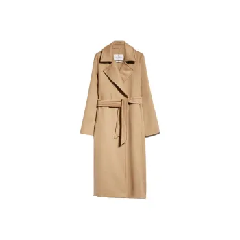 MaxMara Tie waist Virgin Wool Coat