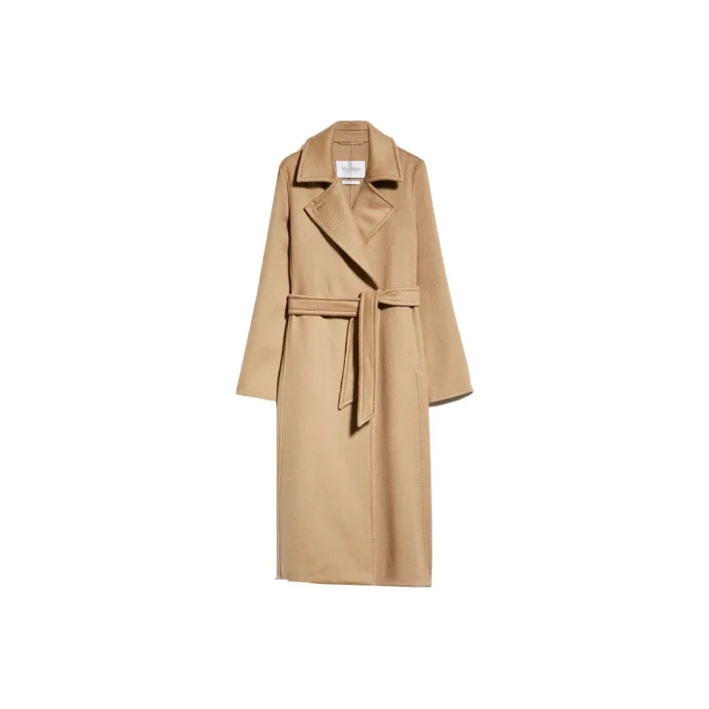 MaxMara Tie waist Virgin Wool Coat-0